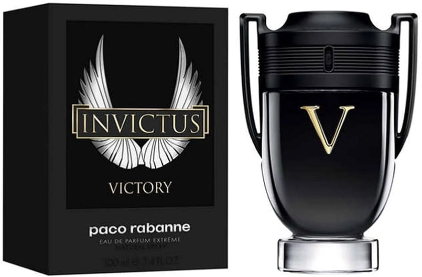 Invictus Victory by Paco Rabanne for Men 3.4 oz Eau de Parfum Extreme Spray