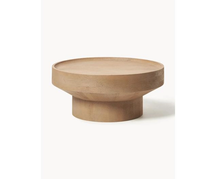 Table basse ronde en manguier Benno