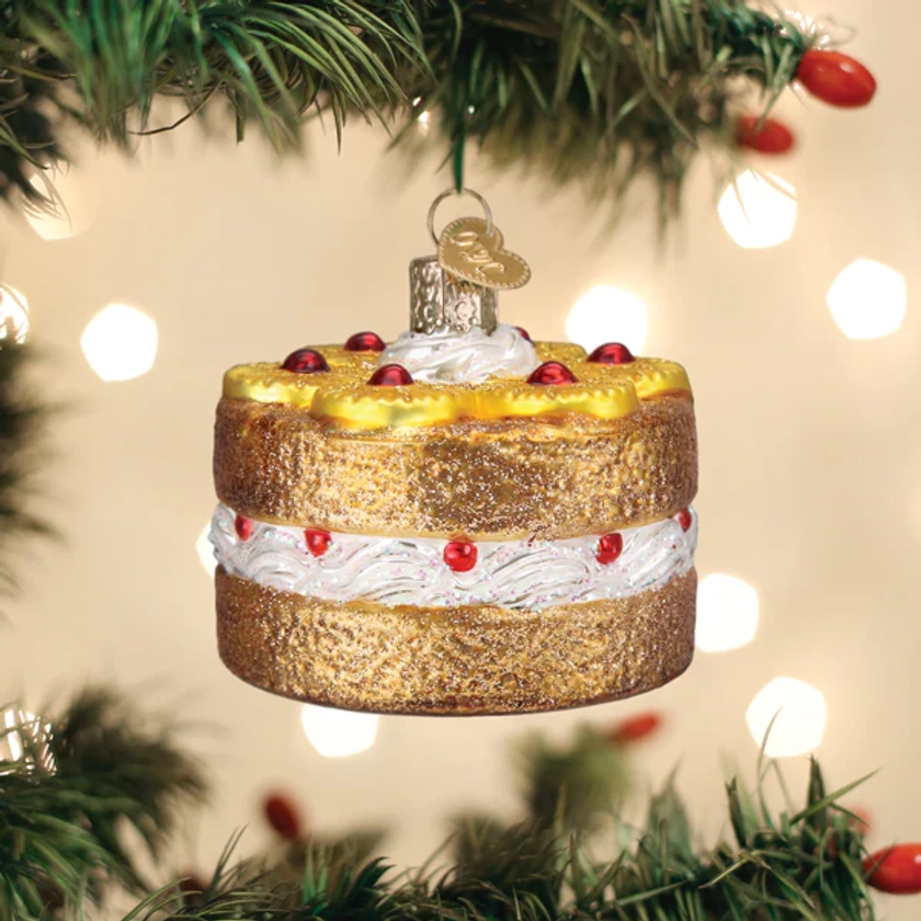 Pineapple Upsidedown Cake Ornament