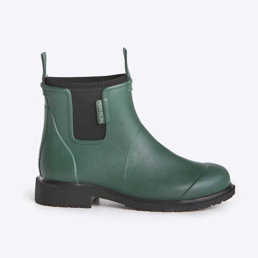 Bobbi Ankle Boot // Alpine Green & Black