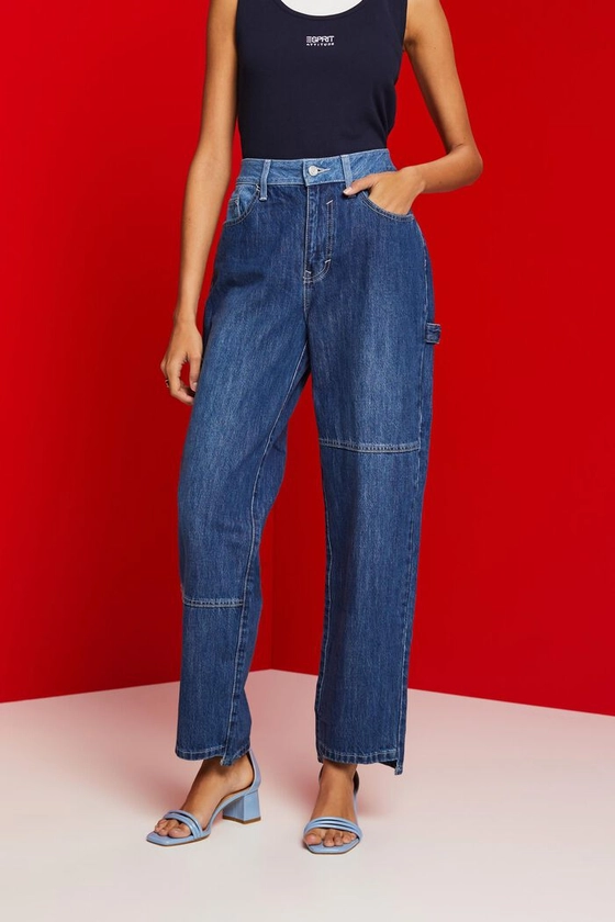 ESPRIT – Jeans de coupe 90s asymétrique à jambes larges sur notre boutique en ligne