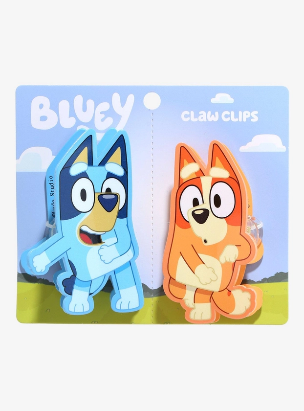 Bluey Bingo Claw Hair Clip Set