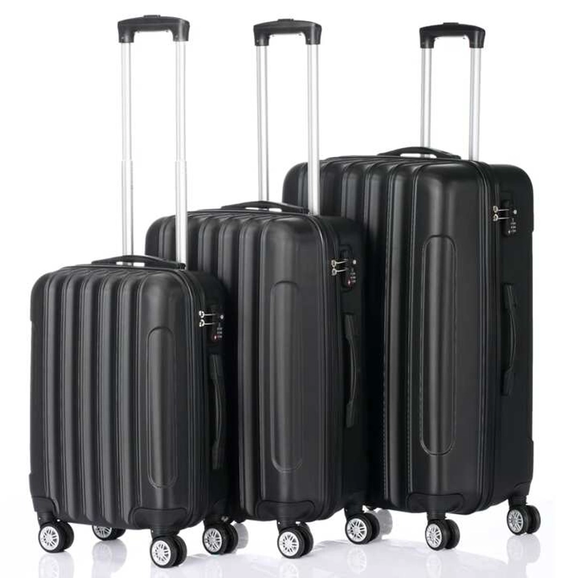3-In-1 Multifunctional Large Capacity Traveling Storage Suitcase Luggage Pink