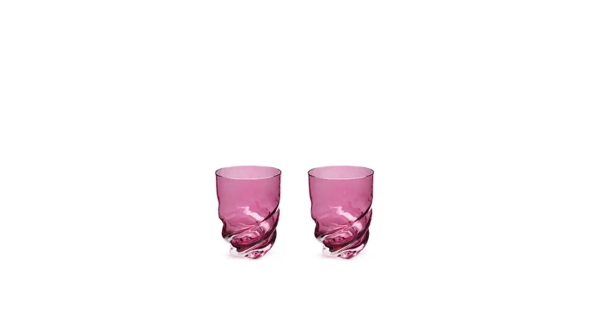 Les collections de Louis Vuitton : Set de deux verres Twist