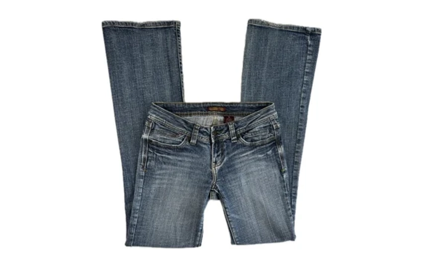 Vintage Y2K Low Rise Flare Jeans - Size 5