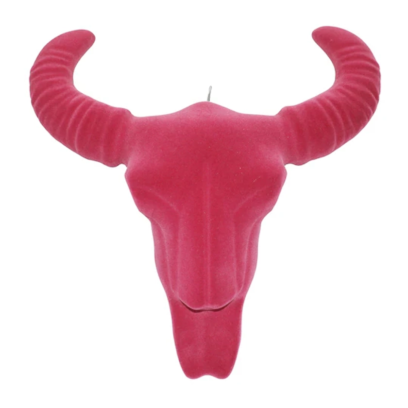 16.5" Red Cow Head Wall Décor by Ashland®