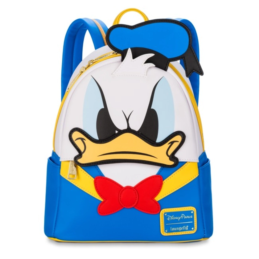 Loungefly Mini sac à dos 90e anniversaire de Donald Duck qui change de couleur