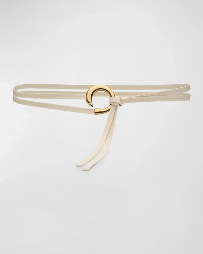 Cintura Leather Wrap Belt