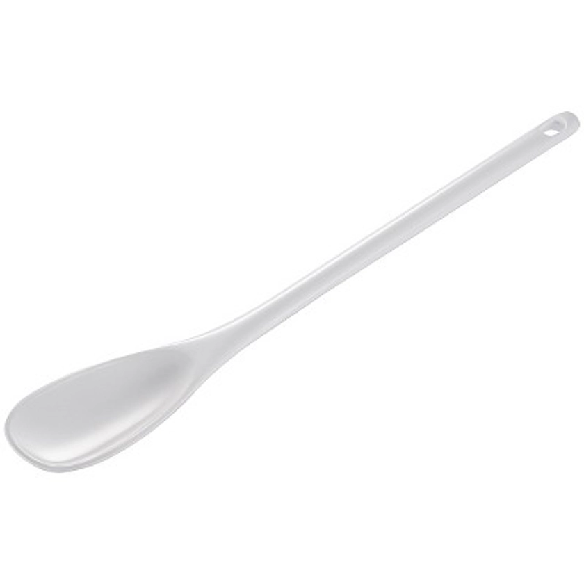 Gourmac 12-Inch Melamine Mixing Spoon, White