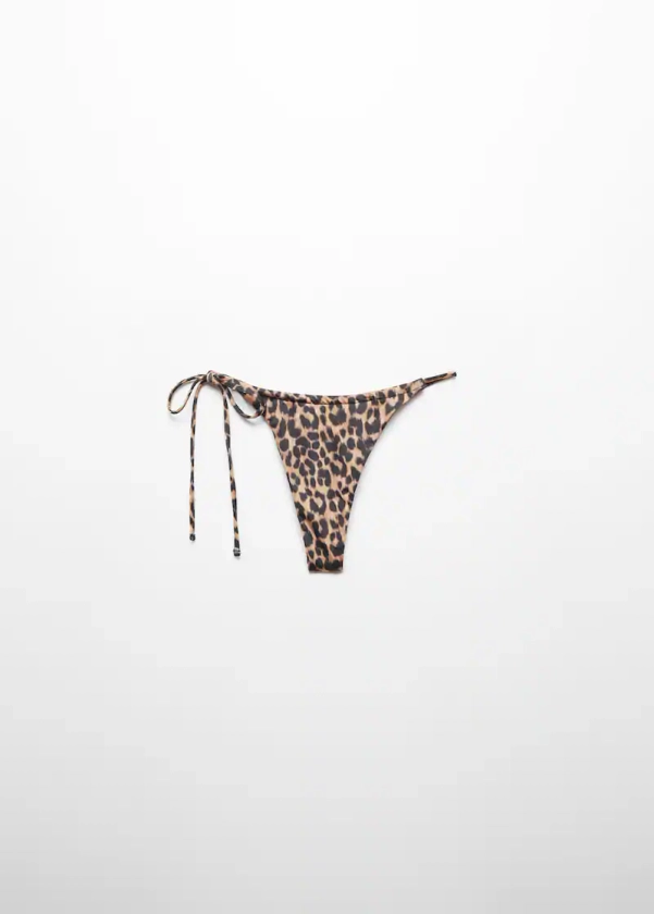 Culotte bikini léopard - Femme | Mango France