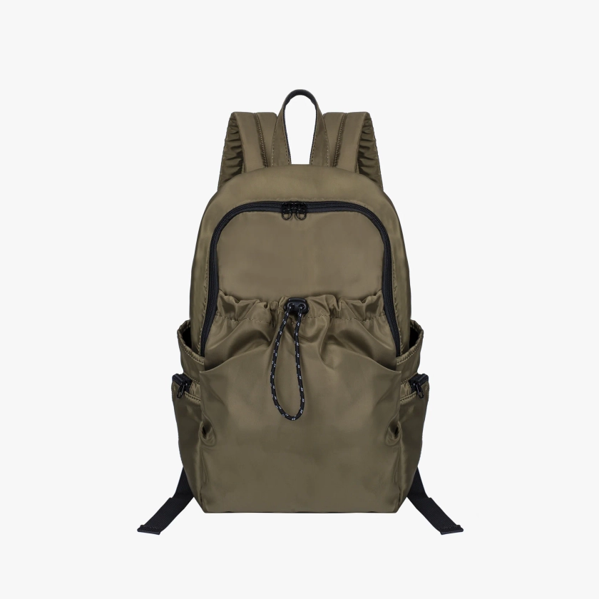 Olives Nylon Backpack