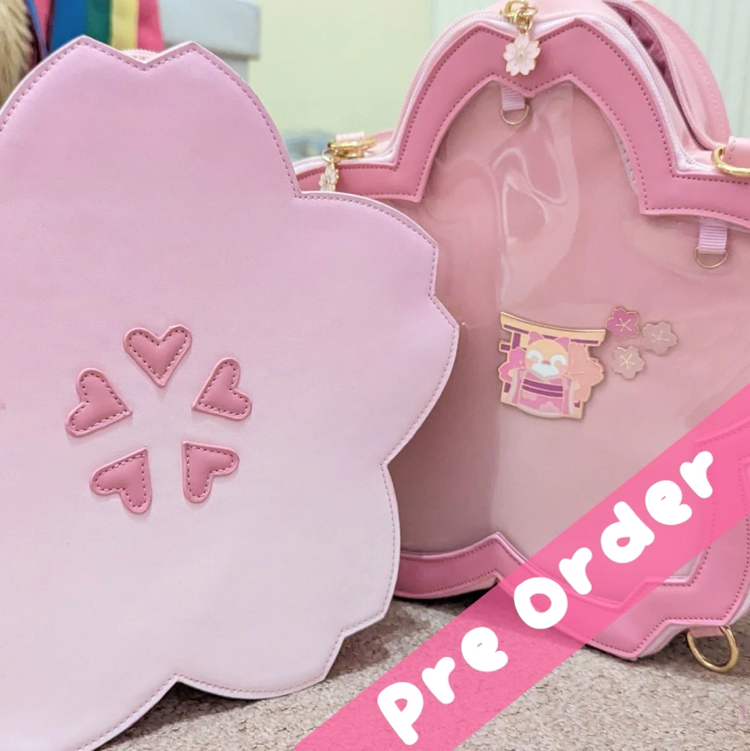 PRE ORDER: Sakura Cherry Blossom Pochette Pink Ita Bag