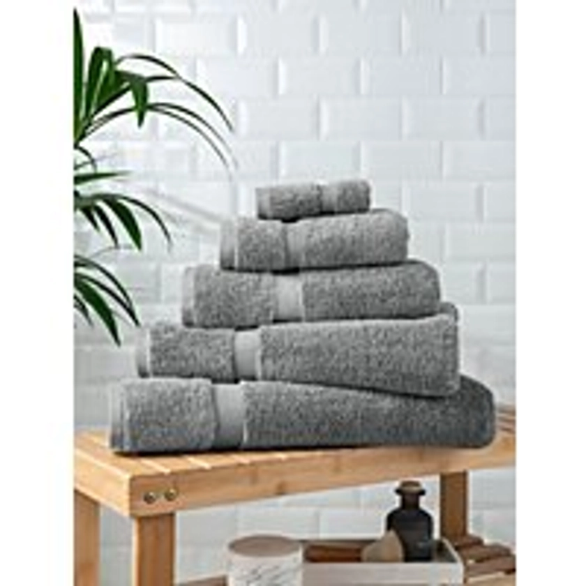 Steel Super Soft Cotton Towel Range | Home | George at ASDA