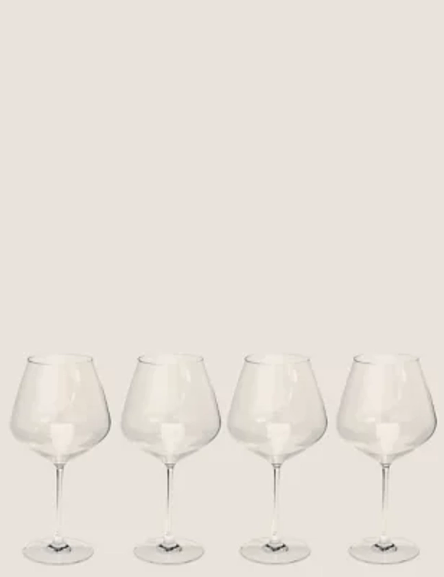 Set of 4 Large Red Wine Glasses | The Sommelier's Edit | M&S