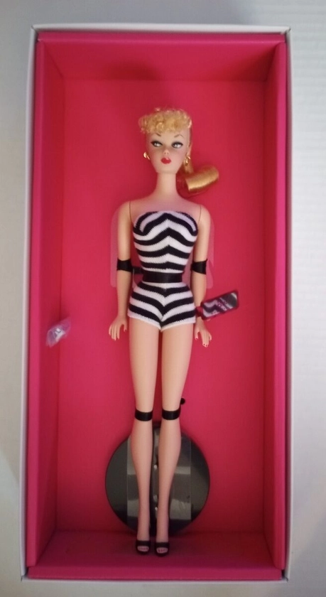 Mattel GHT46 Barbie Signature Mattel 75th Anniversary Doll 1 Of 20,000 Worldwide