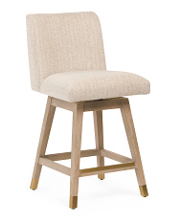 Performance Fabric Swivel Counter Stool | Chairs & Seating | Marshalls