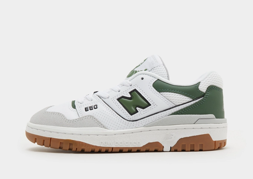 White New Balance 550 Junior | JD Sports UK 