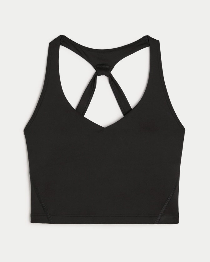 Women's Gilly Hicks Active Recharge Strappy Back Plunge Tank | Women's | HollisterCo.com
