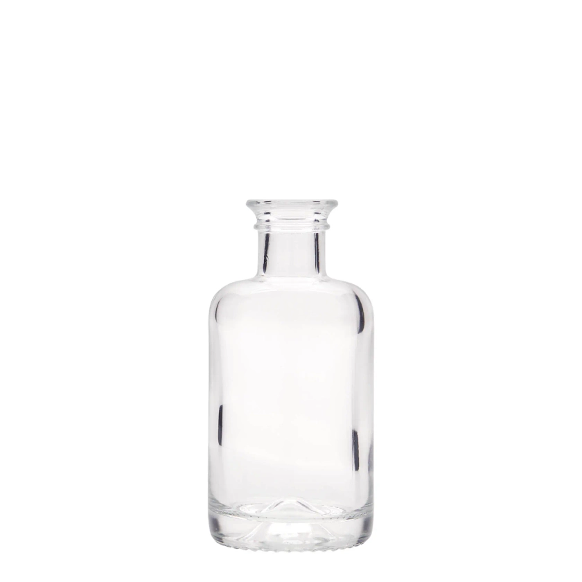 100 ml glass apothecary bottle, closure: cork | 100,00 | Clear | 100018140