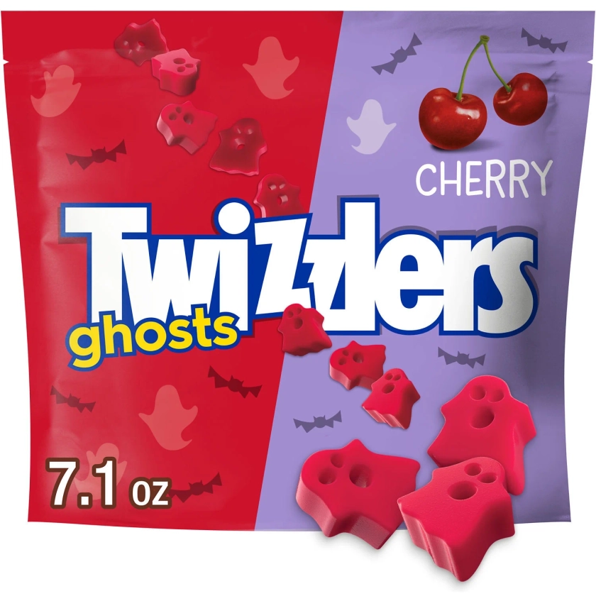 Twizzlers Cherry Flavored Ghosts Halloween Candy, Bag 7.1 oz - Walmart.com