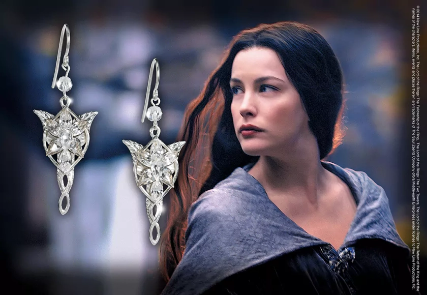 Arwen - Boucles d’oreilles Étoile du Soir - Argent 925ème