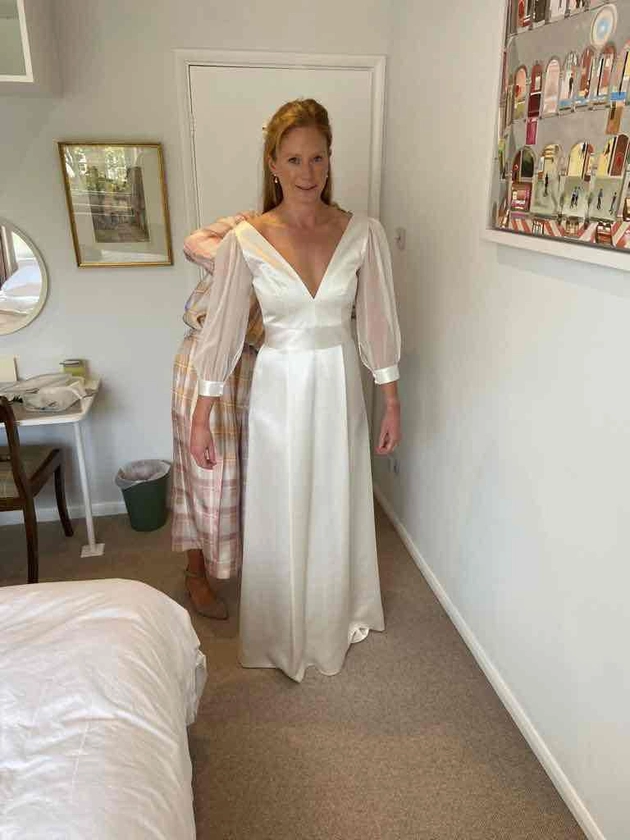 Gillian Million Eliza Wedding Dress Save 57%
