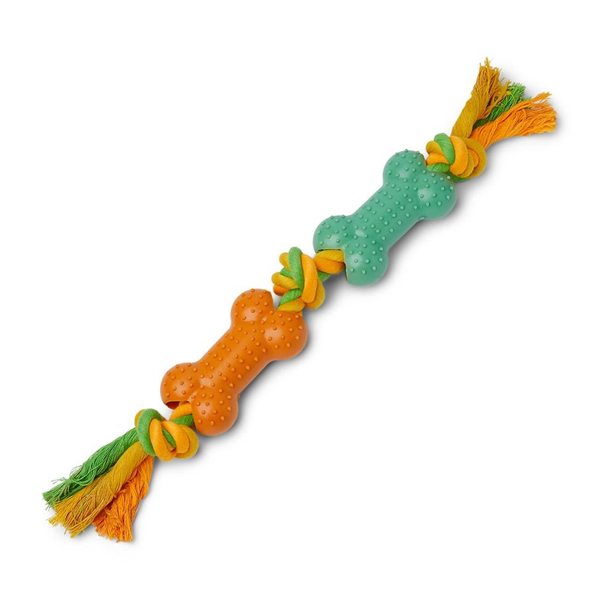 Just For Puppy Rope & Textured Bone Toy | Pets