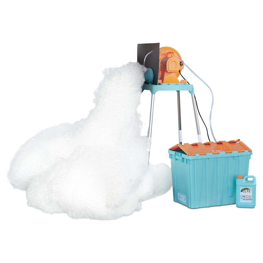 Little Tikes FOAMO Foam Bubble Machine - Outdoor Party Fun for Kids and Adults with Easy Setup & Cleanup, Hours of Continuous Foam Bubble Making Fun, Hypoallergenic and Non-Toxic