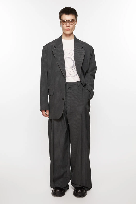 Tailored trousers - Anthracite grey