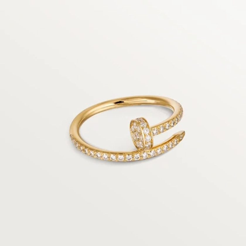 CRB4231500 - Juste un Clou ring - Yellow gold, diamonds - Cartier