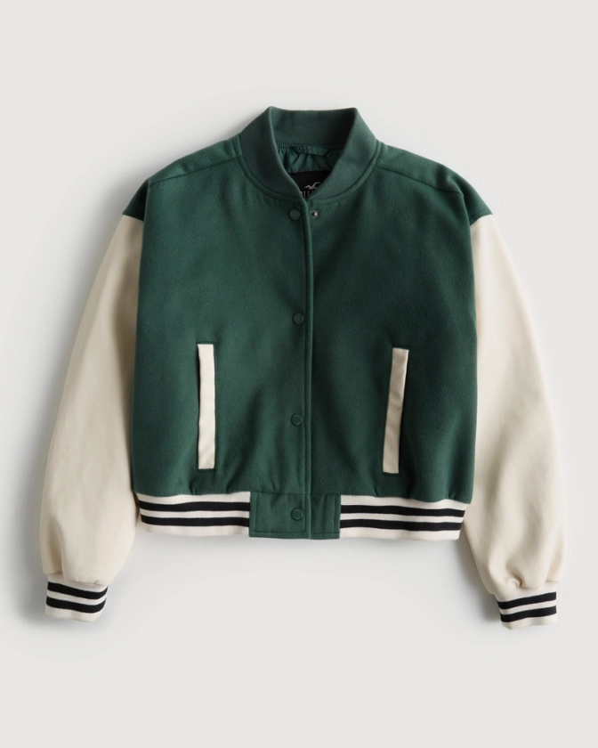 Hollister VARSITY BOMBER JACKET