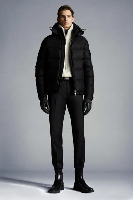 Black Montgenevre Short Down Jacket - Short Down Jackets for Men | Moncler GB