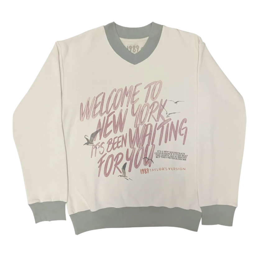 Welcome To New York V-Neck Pullover - Taylor Swift Official Store