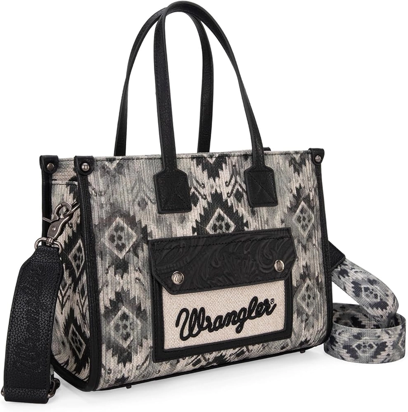 Montana West Wrangler Aztec Tote Bag for Women Western Purses and Handbags