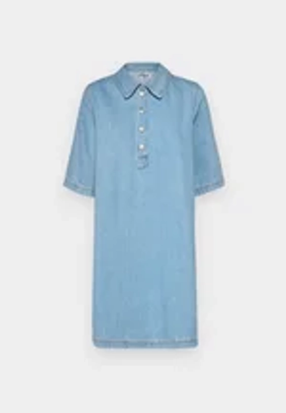 ONLY ONLGRY DRESS - Robe en jean - light blue denim/denim bleu gris - ZALANDO.FR