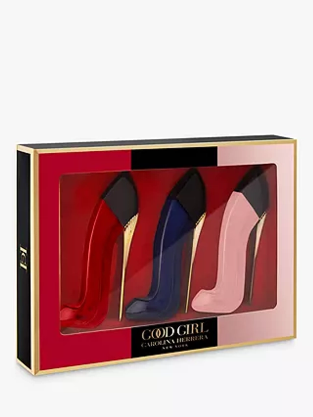 Carolina Herrera Good Girl Eau de Parfum Trio Fragrance Gift Set, 3 x 7ml