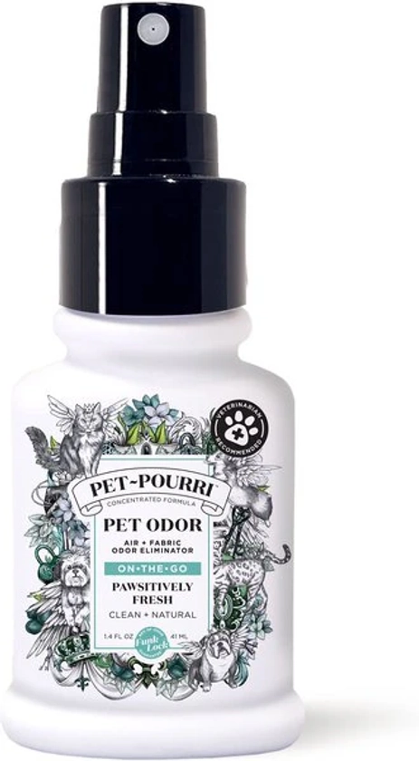 Pet-Pourri Pawsitively Fresh Air + Fabric Dog & Cat Odor Eliminator