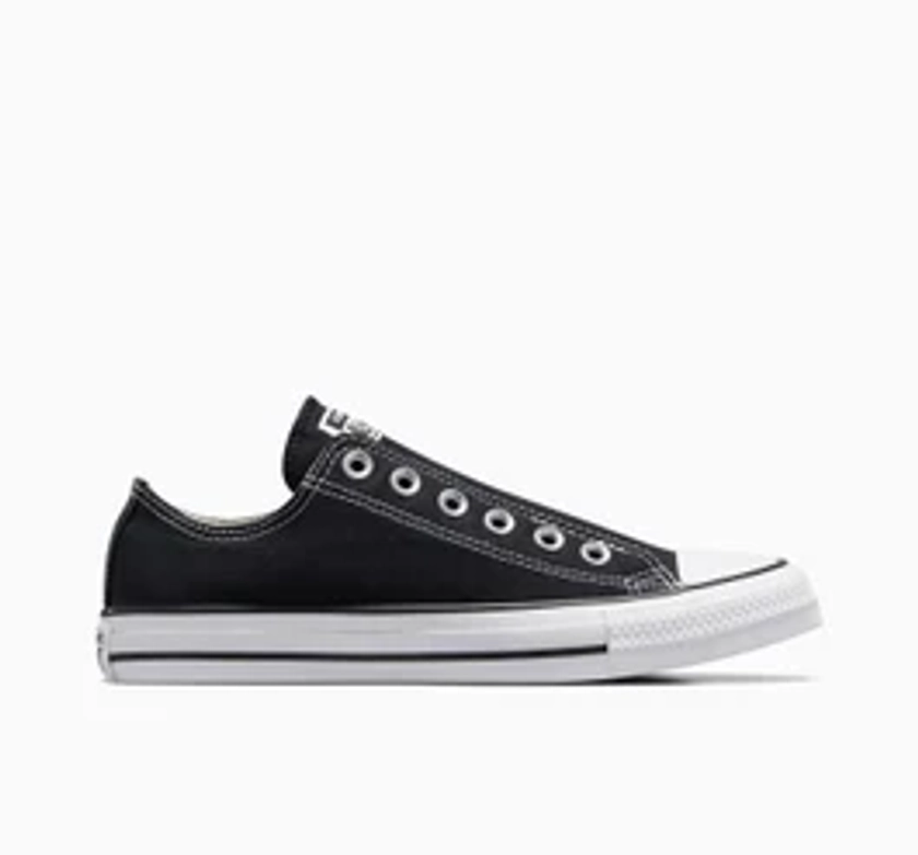 Unisex Converse Chuck Taylor All Star Seasonal Slip Low Top Black