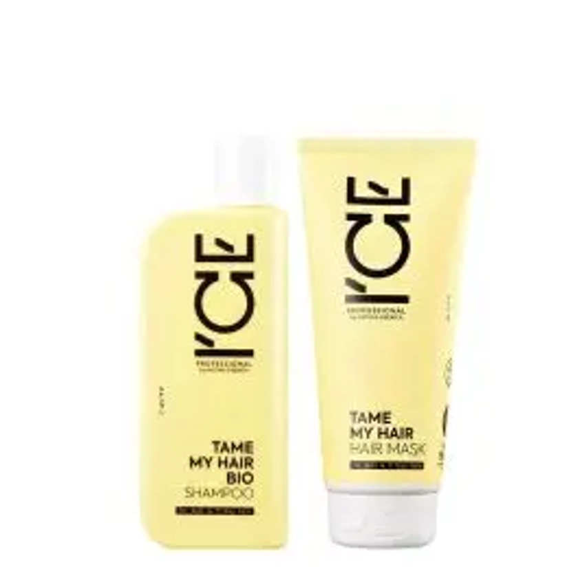 Ice Professional EE – Tame My Hair - Duo de Nutrição Anti-Frizz (Shampoo 250ml + Máscara 200ml)