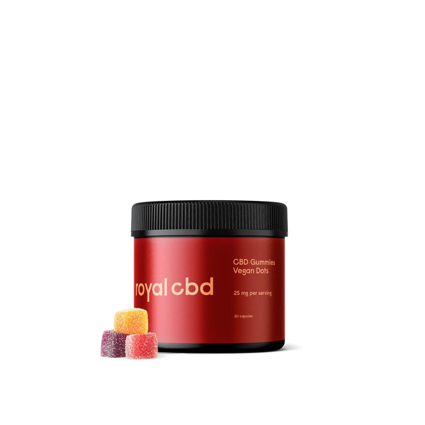 Broad Spectrum CBD Gummies 25mg - Royal CBD