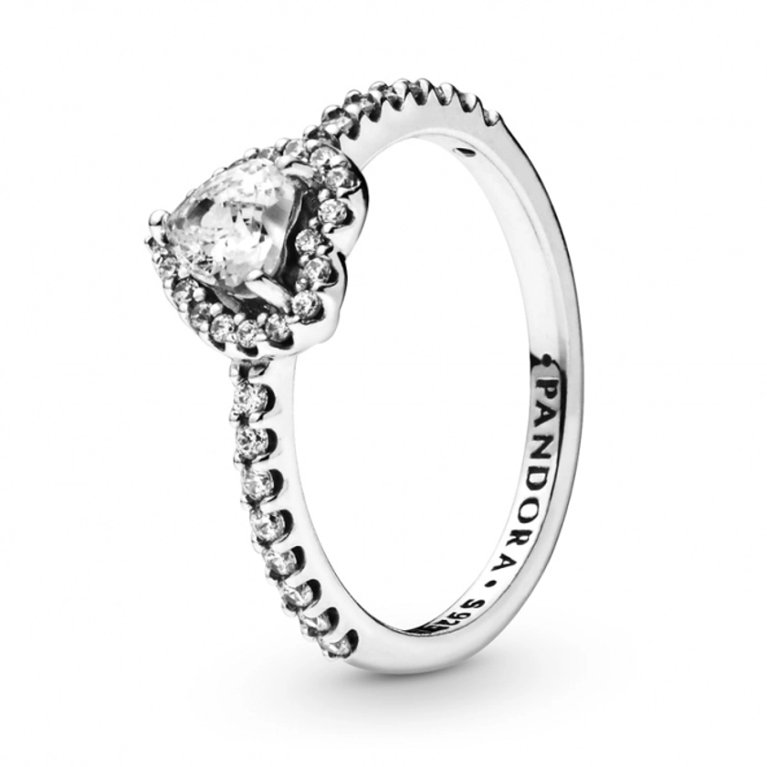 Elevated Heart Ring 198421C01