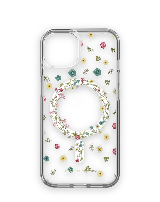 Clear Case MagSafe iPhone 14 Petite Floral | Magsafe coque depuis IDEAL OF SWEDEN