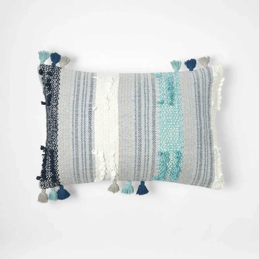 Lima Cushion - Blue Aqua