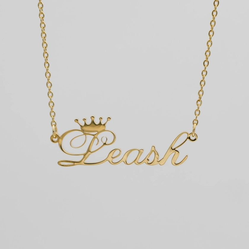 Paris Customised Necklace - Name Necklace - PRYA UK