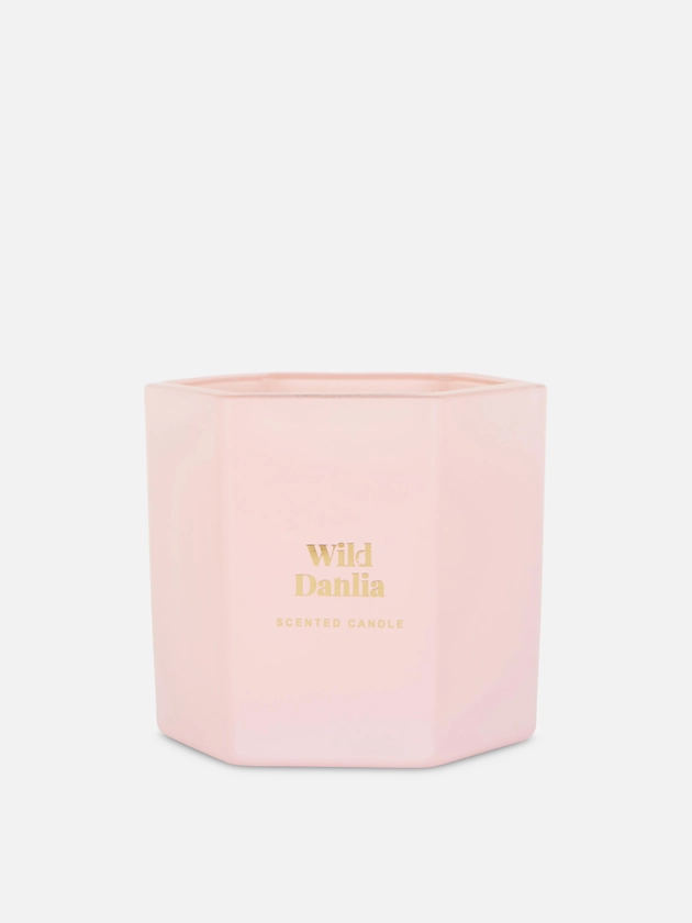 Bougie votive hexagonale parfumée