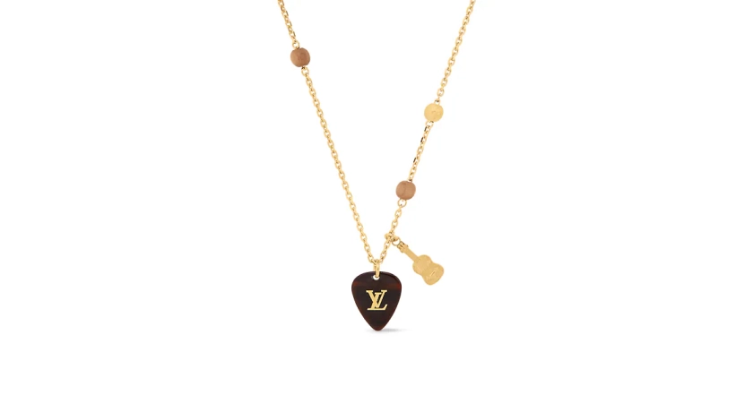 Les collections de Louis Vuitton : Collier pendentif LV Picks