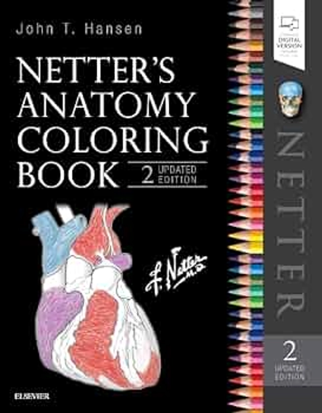 Netter's Anatomy Coloring Book Updated Edition (Netter Basic Science)