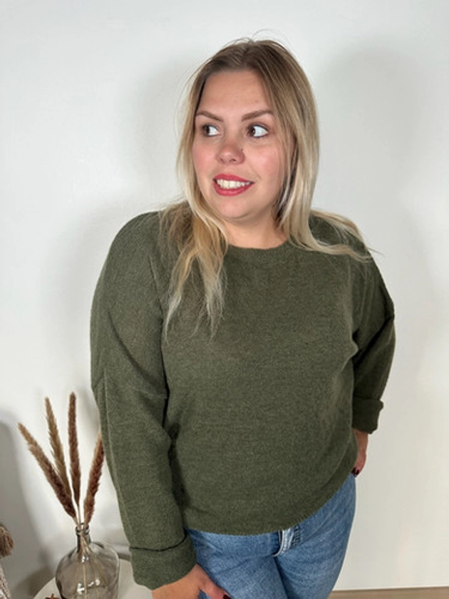 Pull Chloé - kaki | Madame A Du Style