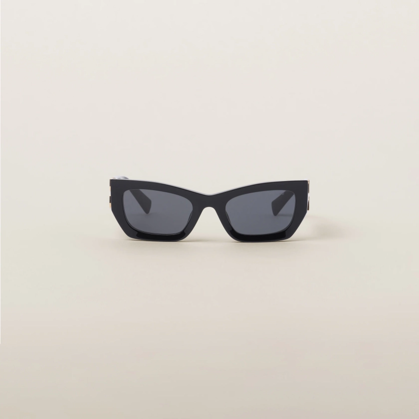 Lunettes De Soleil Miu Glimpse Verres Gris Ardoise | Miu Miu