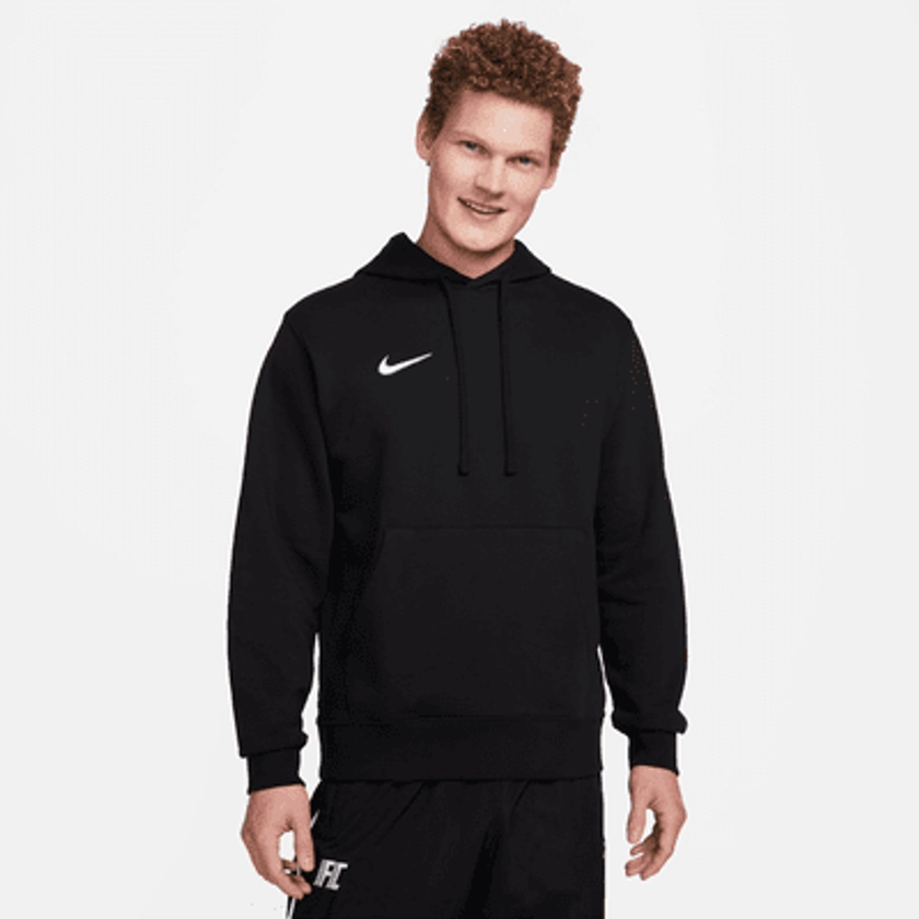 Nike Club Men's Pullover French Terry Soccer Hoodie